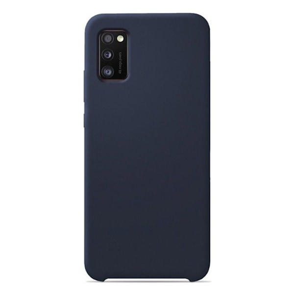 Silkonskal Soft Touch - Samsung - Galaxy A41 - Blå - Stötsäker - Trådlös laddning blå