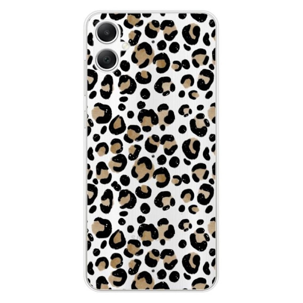 Silikonskal med tryck - 1001 skal - Samsung Galaxy A05 - Leopardmönster - Optimalt skydd - Mjuk Transparent