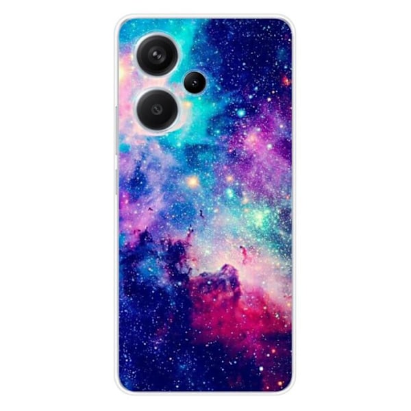 Silikonskal - Kompatibel med Xiaomi Redmi Note 13 Pro Plus 5G - design galaxblå Transparent