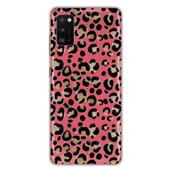 Tryckt silikonfodral - 1001 skal - Samsung Galaxy A31 - Leopardmönster - Optimal skydd - TPU Gel Transparent