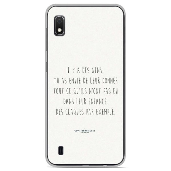 Silikonfodral till Samsung Galaxy A10 - Citat 01