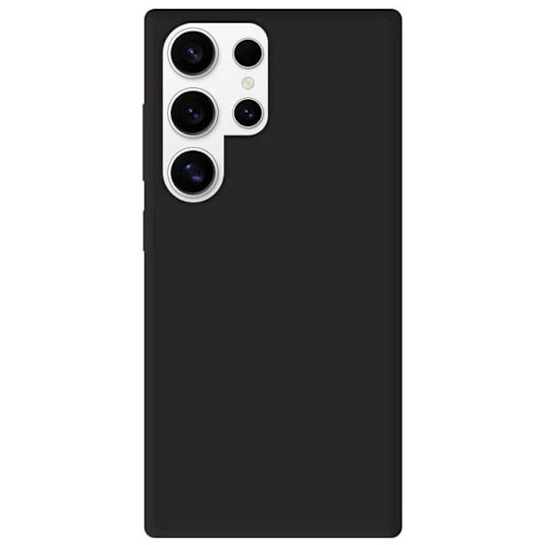 Svart silikonfodral - Kompatibel med Samsung Galaxy S24 Ultra svart