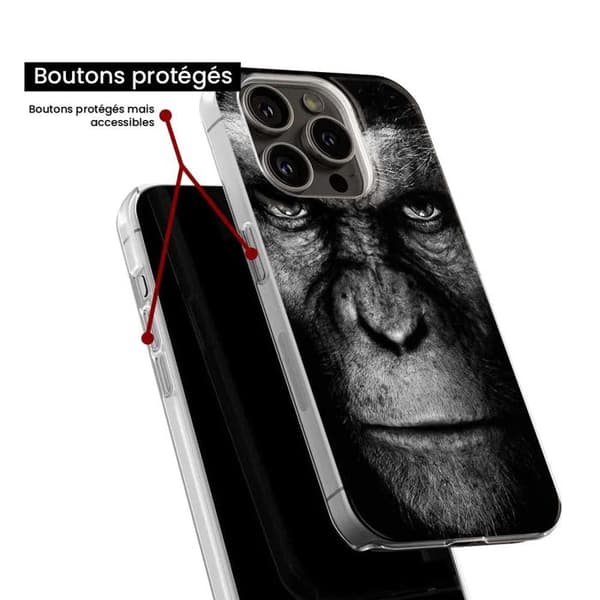 Silikonskal - Kompatibel med Samsung Galaxy A34 5G - apdesign Transparent