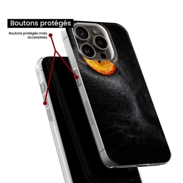 Siliconefodral - Kompatibel med Samsung Galaxy S23 - design med leopardmönster Transparent