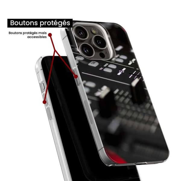 Siliconfodral - Kompatibel med Xiaomi Redmi Note 12 Pro Plus - design dj-mixer Transparent
