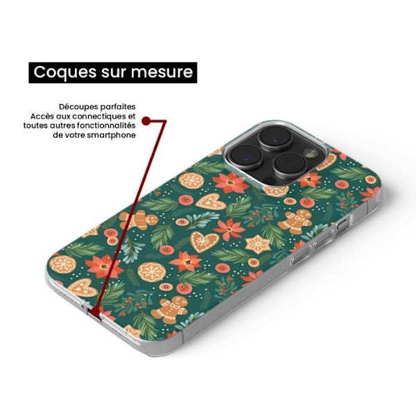 Silicone-märkt skal - 1001 skal - Xiaomi Redmi 13 4G - Flerfärgad - Optimal skydd - Unikt mönster Transparent