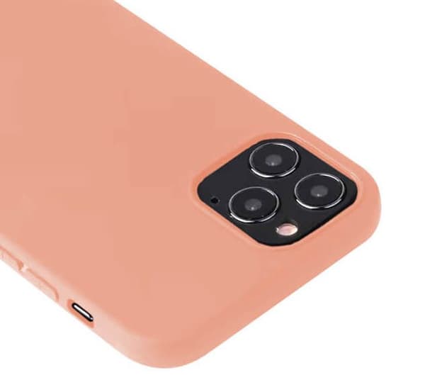Rosa silikonfodral - Kompatibel med Apple iPhone 13 Mini ljusrosa