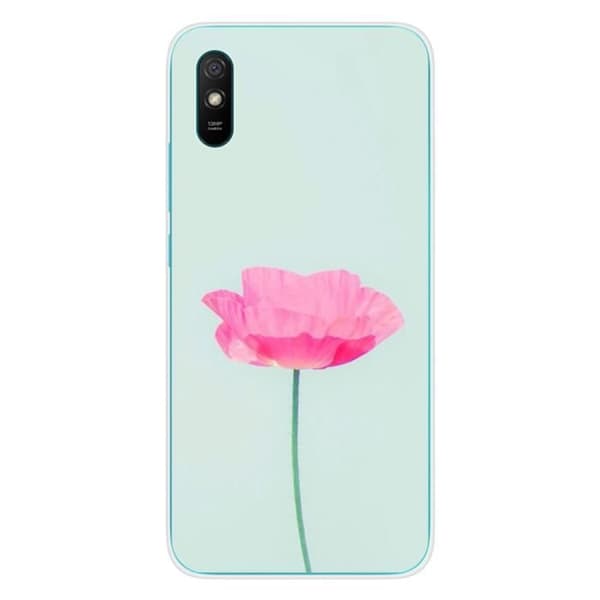 Tryckt silikonfodral kompatibelt Xiaomi Redmi 9A Redmi 9AT Redmi 9i Rose Flower