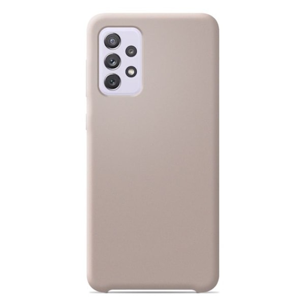 Siliconfodral Soft Touch - Samsung - Galaxy A52 - Sandrosa - Stötsäker - Trådlös laddning sable-rosa