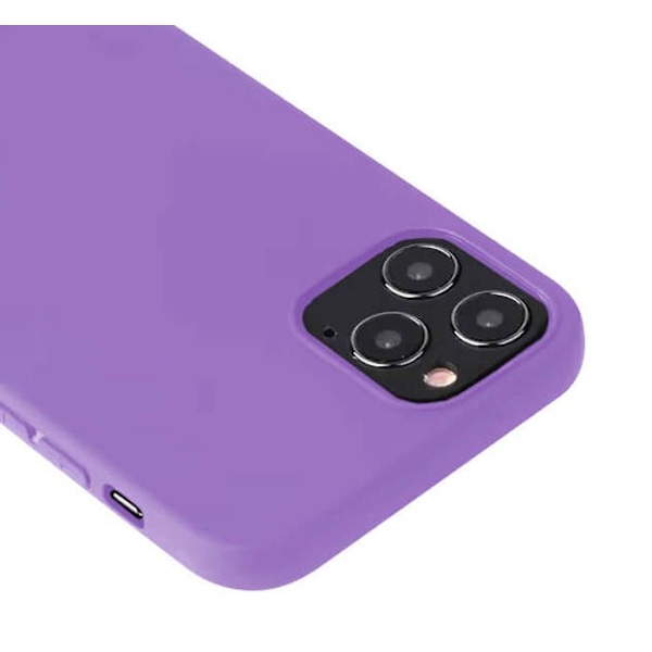 Lila silikonskal - Kompatibel med Apple iPhone 16 Pro Max lila