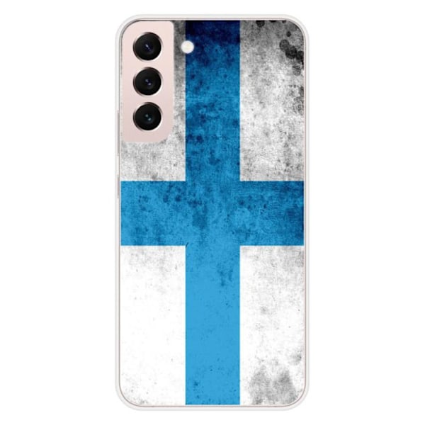 Siliconcase - Kompatibel med Samsung Galaxy S22 Plus - design med Marseille-flaggan Transparent