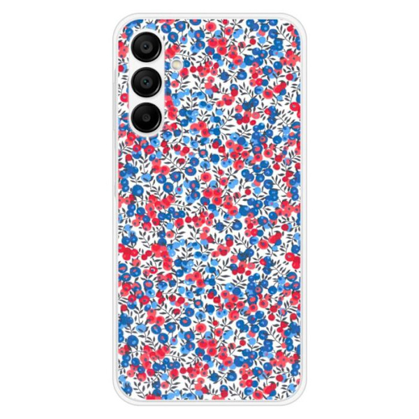 Silikonskal - Kompatibel med Samsung Galaxy A15 - design liberty wiltshire blå Transparent