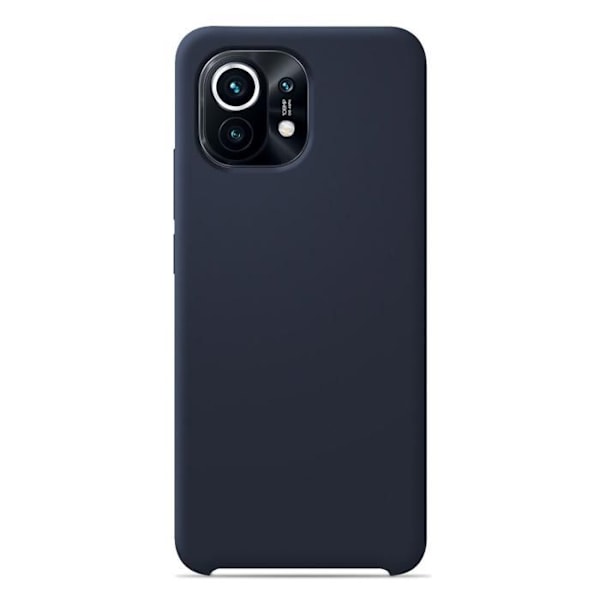 Coque silikon Soft Touch - Xiaomi - Mi 11 - Blå - Stöttålig - Trådlös laddning blå