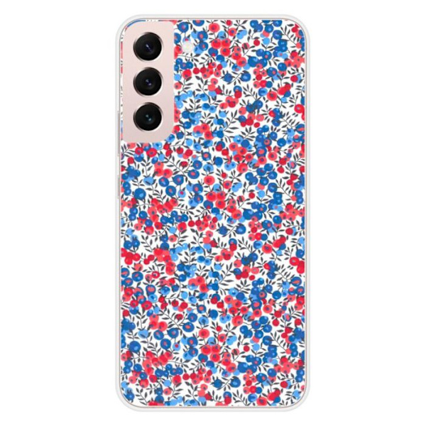 Silicone-skal - Kompatibel med Samsung Galaxy S22 Plus - design liberty wiltshire blå Transparent