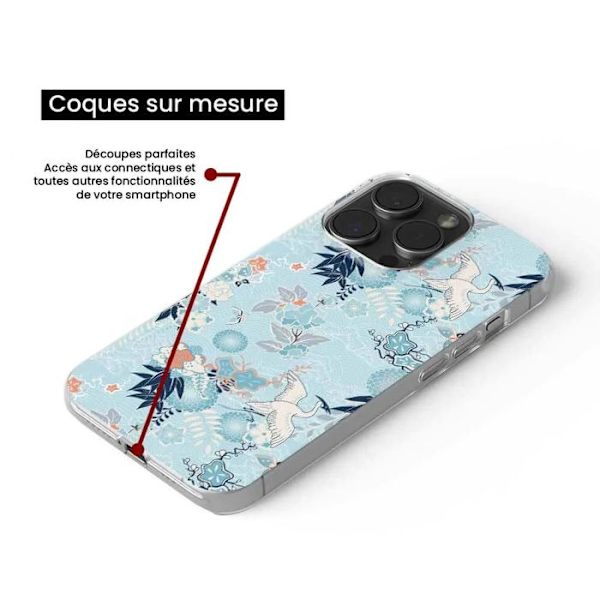 Siliconfodral - Kompatibel med Apple iPhone 13 Pro - kimondesign Transparent