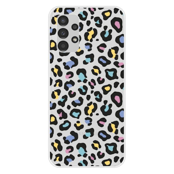 Silicone-case - Kompatibel med Samsung Galaxy A13 4G - leopardfärgad design Transparent