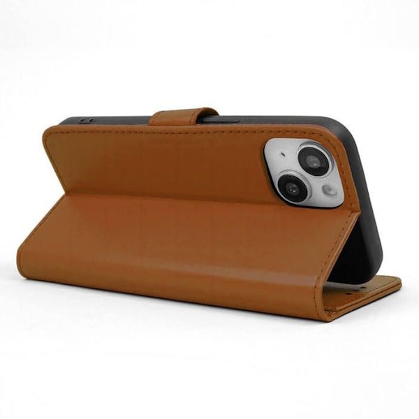 Fodral med flik i konstläder camel - Kompatibel med Apple iPhone 11 Pro kamel