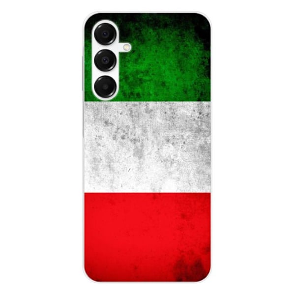 Siliconefodral - 1001 Fodral - Samsung Galaxy A16 - Italiensk Flagga - Optimal Skydd - Mjuk Transparent