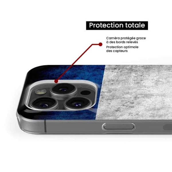 Siliconefodral med tryck - 1001 skal - Samsung Galaxy A05 - Frankrikes flagga - Mjuk - Optimalt skydd Transparent