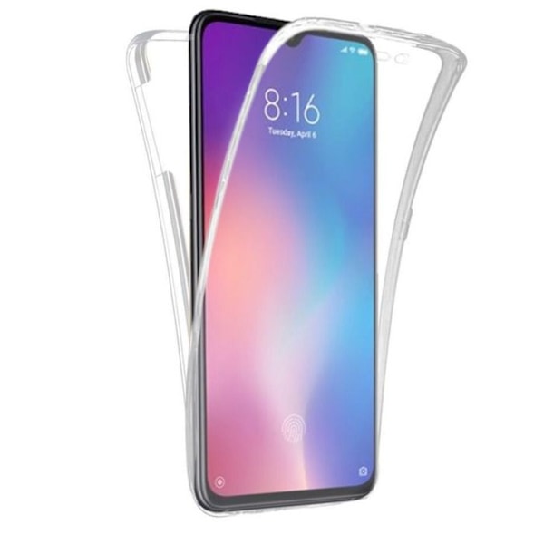 Helskydd 360° - Kompatibel med Xiaomi Mi 9 SE – Dubbel genomskinlig skydd. Transparent