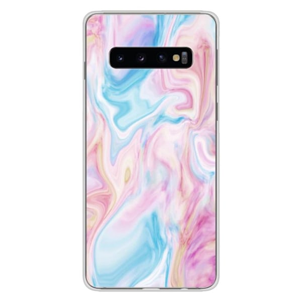 Siliconfodral med tryck - 1001 fodral - Samsung Galaxy S10 - Transparent - Motiv tvål - Optimal skydd Transparent