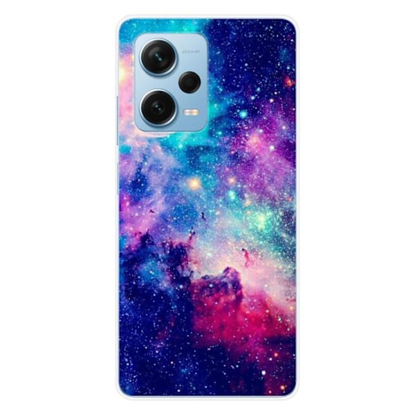 Siliconefodral - Kompatibel med Xiaomi Redmi Note 12 Pro Plus - design galaxblå Transparent