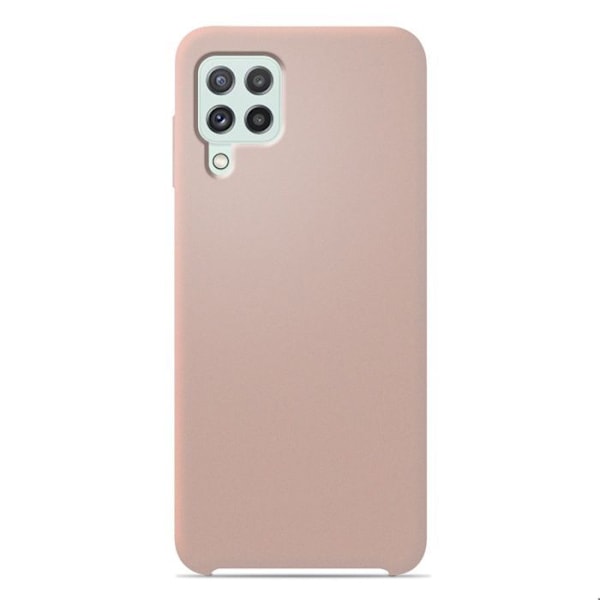 Siliconfodral Soft Touch - Samsung - Galaxy A22 4G - Sandrosa - Stötsäker - Trådlös laddning sable-rosa