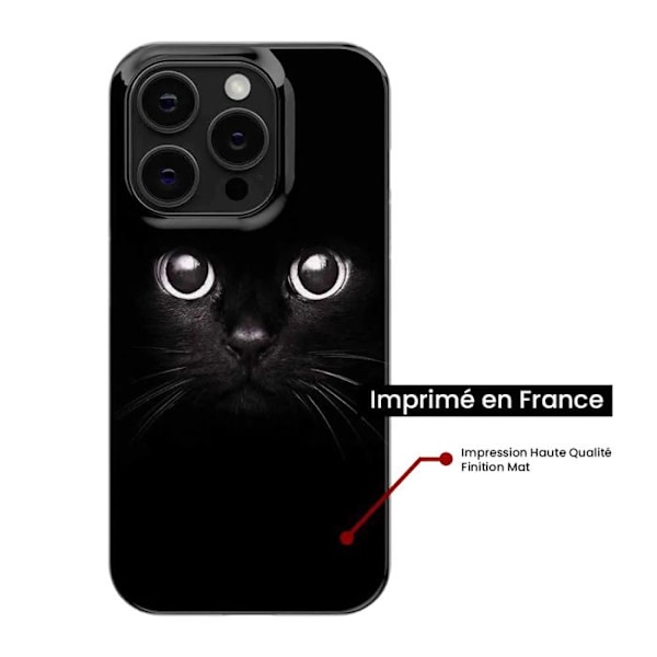 Siliconfodral - Kompatibel med Samsung Galaxy A55 5G - design med kattögon Transparent