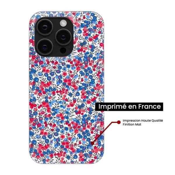 Siliconfodral - Kompatibel med Xiaomi Redmi Note 13 Pro Plus 5G - design liberty wiltshire blå Transparent