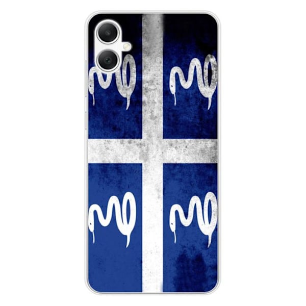 Coque i silikon med tryck - 1001 skal - Samsung Galaxy A05 - Martinique flagga - Mjuk - Transparent Transparent