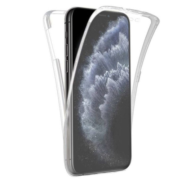Heltäckande skal 360° - Kompatibel med Apple iPhone 11 - Dubbel transparent skydd Transparent