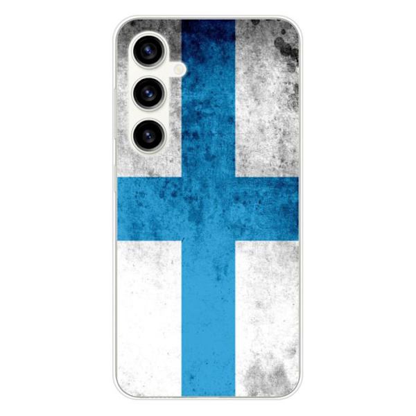 Siliconehölster - Kompatibel med Samsung Galaxy S23 FE - design med Marseilleflagga Transparent