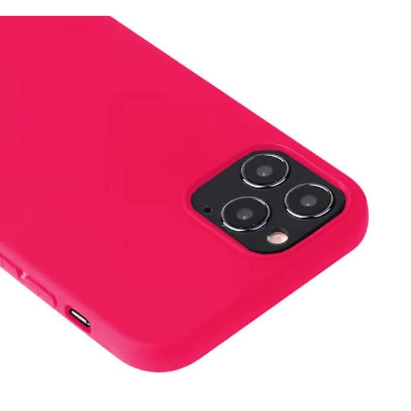 Silicone skal - Xiaomi - Redmi Note 9T 5G - Matt rosa - Stötabsorberande - Semihård blixt rosa