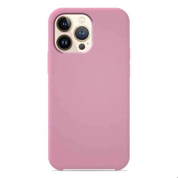 Siliconefodral Soft Touch - Apple - iPhone 13 Pro Max - Rosa - Stötsäker - Trådlös laddning rosa