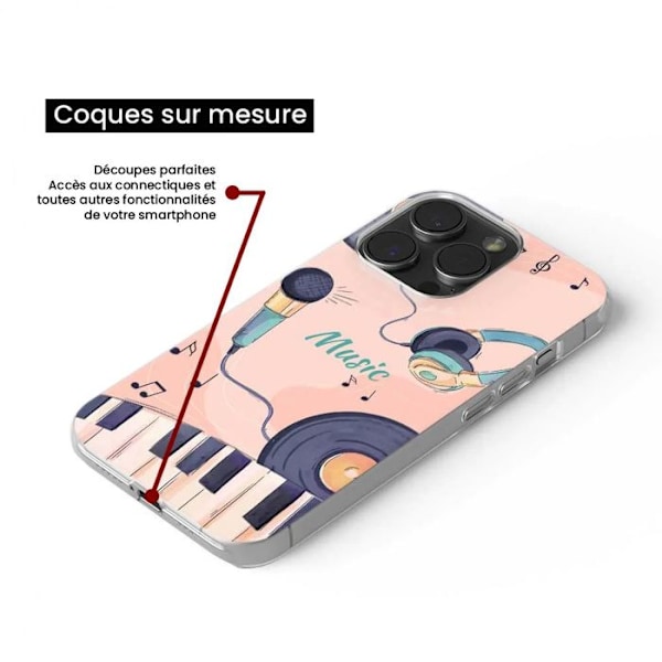 Silicon Skal med Tryck - 1001 Skal - Xiaomi Redmi 14C 4G - Transparent - Mjuk - Optimal Skydd Transparent
