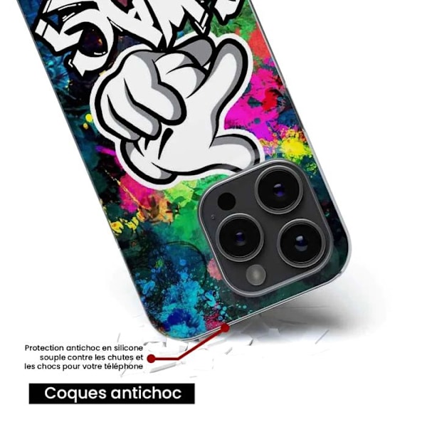 Silicone-fodral - Kompatibel med Samsung Galaxy A16 - design swag or die Transparent