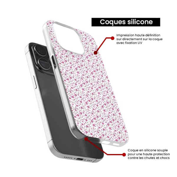 Siliconfodral - Kompatibel med Xiaomi Redmi 13C 4G - design liberty sauvage Transparent