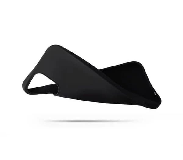 Svart silikonfodral - Kompatibel med Apple iPhone 16 Plus svart