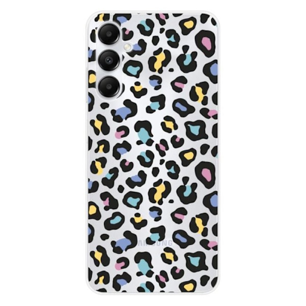 Silikonfodral - Kompatibel med Samsung Galaxy A05S - leopardfärgad design Transparent