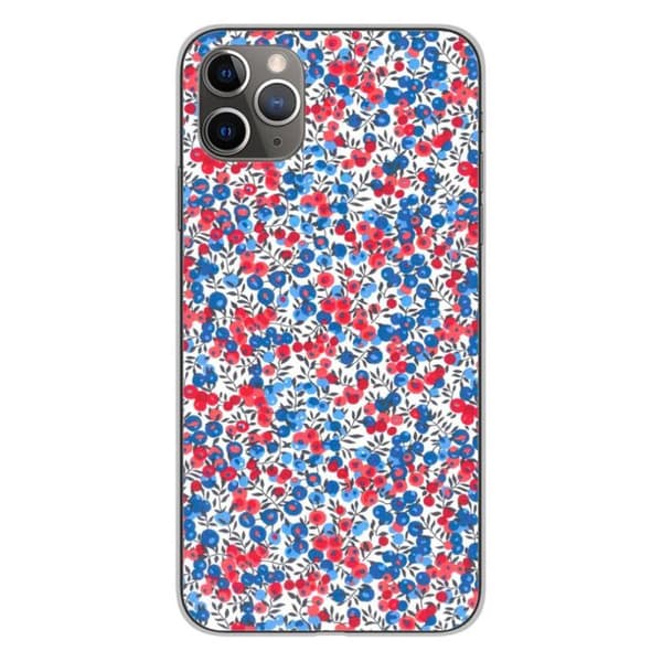 Siliconfodral kompatibelt med iPhone 11 Pro Max - Liberty Wiltshire Blå Transparent