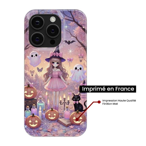 Silicontryckskal - 1001 skal - Oppo A74 4G - Flerfärgad - Halloween - Optimal skydd Flerfärgad