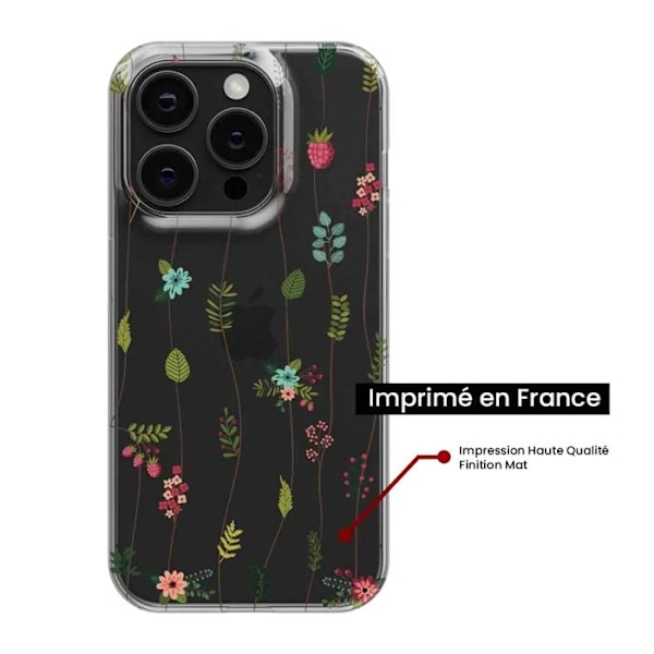 Tryckt silikonfodral som är kompatibelt med Samsung Galaxy A35 5G Rose of flowers Transparent