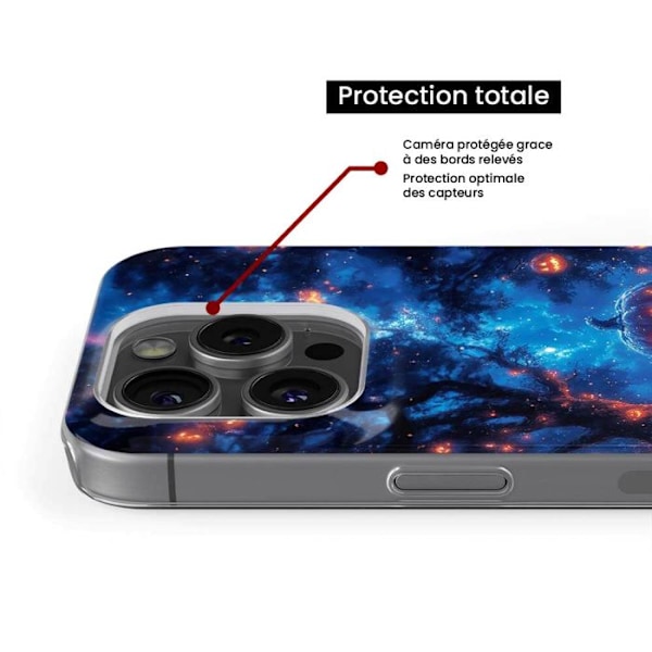 Siliconefodral med tryck - 1001 fodral - Galaxy A40 - Multifärgad - Optimalt skydd - Stötabsorption Flerfärgad