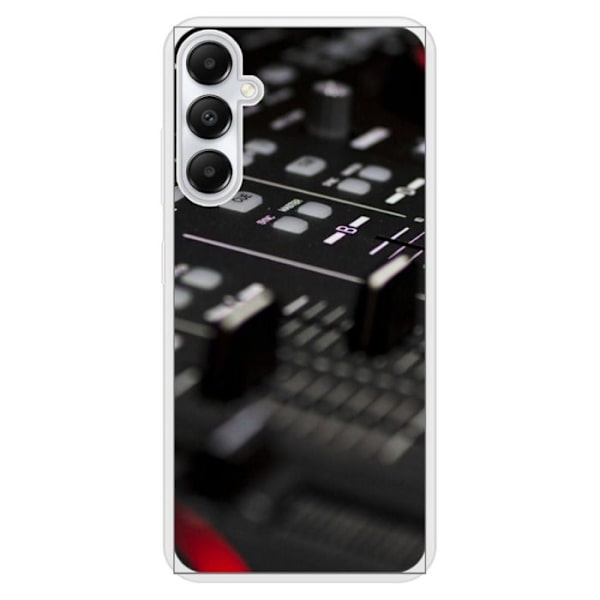 Coque i förstärkt silikon med tryck kompatibel med Samsung Galaxy A05S DJ Mixer Transparent