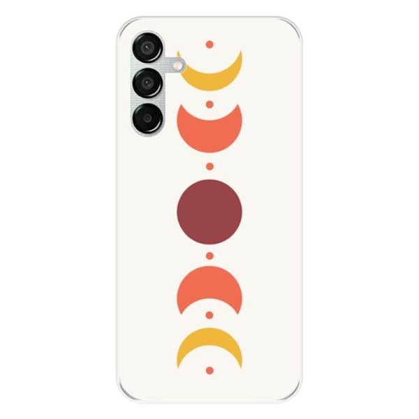 Silikonskal - Kompatibel med Samsung Galaxy M15 5G - design eclipse Transparent