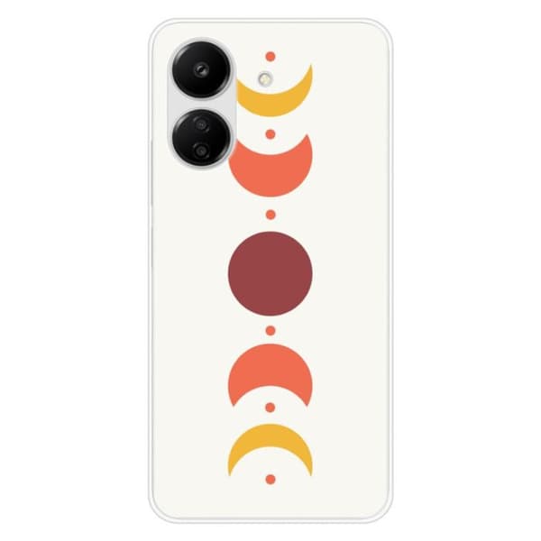 Silicone-skal - Kompatibel med Xiaomi Redmi 13C 4G - design eclipse Transparent