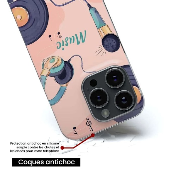 Silicon Skal med Tryck - 1001 Skal - Xiaomi Redmi 14C 4G - Transparent - Mjuk - Optimal Skydd Transparent