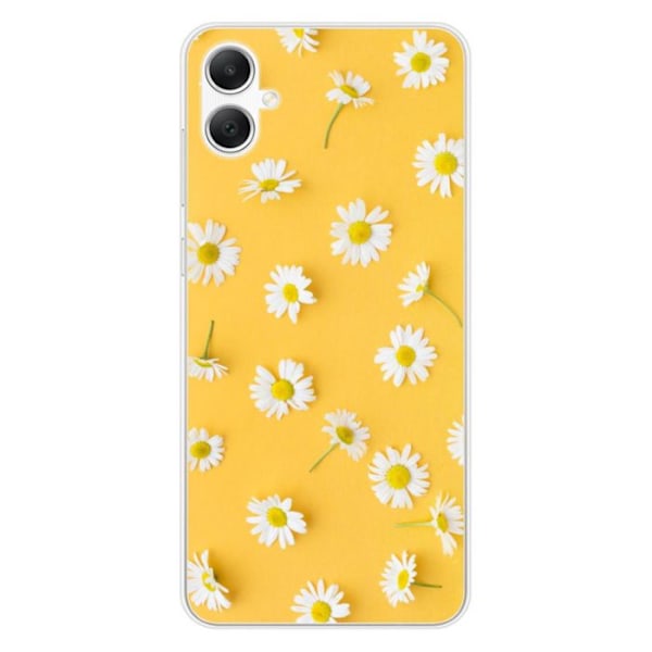 Siliconfodral med tryck - 1001 Fodral - Samsung Galaxy A05 - Marguerittes - Flexibel - Optimal Skydd Transparent