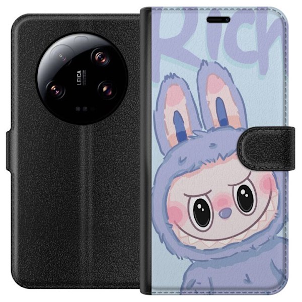 Xiaomi 13 Ultra Plånboksfodral Blue Bunny Labubu