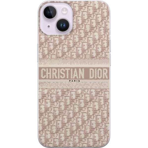 Apple iPhone 14 Gennemsigtig cover Dior Paris